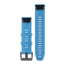 Garmin Fenix 5 Plus 22mm QuickFit Silicone Band, Cyan Blue 010-12740-03