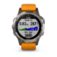Garmin Fenix 5 Plus, Sapphire, GPS Watch, NA, Ti/Solar Flare Orange 010-01988-04