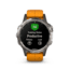 Garmin Fenix 5 Plus, Sapphire, GPS Watch, NA, Ti/Solar Flare Orange 010-01988-04