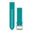 Garmin Fenix 5s 20mm QuickFit Silicone Band, Turquoise 010-12491-11