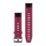 Garmin Fenix 5S Plus 20mm QuickFit Silicone Band, Cerise, Small/Medium 010-12739-05