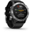 Garmin Fenix 6 Multisport GPS Smartwatch, Silver w/Black Band, 010-02158-00