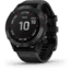 Garmin Fenix 6 Pro Multisport Fitness Watch, Black w/Black Band, 010-02158-01