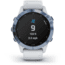 Garmin Fenix 6 Pro Solar Watch, Mineral Blue w/Whitestone band, 010-02410-18
