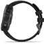 Garmin Fenix 6 Sapphire Multisport Fitness Watch, Gray w/Black Band, 010-02158-10