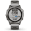 Garmin Fenix 6 Sapphire Multisport Fitness Watch, Titanium Gray w/Ti Band, 010-02158-22