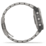 Garmin Fenix 6 Sapphire Multisport Fitness Watch, Titanium Gray w/Ti Band, 010-02158-22