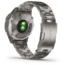 Garmin Fenix 6 Sapphire Multisport Fitness Watch, Titanium Gray w/Ti Band, 010-02158-22