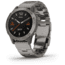 Garmin Fenix 6 Sapphire Multisport Fitness Watch, Titanium Gray w/Ti Band, 010-02158-22