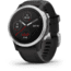 Garmin Fenix 6S Premium Multisport GPS Smartwatch, Silver w/Black Band, 010-02159-01