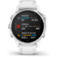 Garmin Fenix 6S Premium Multisport GPS Smartwatch, Silver w/White Band, 010-02159-00