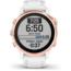 Garmin Fenix 6S Pro Multisport GPS Smartwatch, Rose Gold w/White Band, 010-02159-10