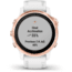 Garmin Fenix 6S Pro Multisport GPS Smartwatch, Rose Gold w/White Band, 010-02159-10