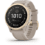 Garmin Fenix 6S Pro Solar Watch, Light Gold w/ Light Sand Band, 010-02409-10