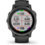 Garmin Fenix 6S Sapphire Multisport GPS Smartwatch, Carbon Grey DLC w/Black Band, 010-02159-24