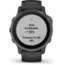Garmin Fenix 6S Sapphire Multisport GPS Smartwatch, Carbon Grey DLC w/Black Band, 010-02159-24