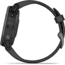Garmin Fenix 6S Sapphire Multisport GPS Smartwatch, Carbon Grey DLC w/Black Band, 010-02159-24
