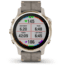 Garmin Fenix 6S Sapphire Multisport GPS Smartwatch, Champagne w/Shale Suede Band, 010-02159-39