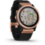 Garmin Fenix 6S Sapphire Multisport GPS Smartwatch, Rose Gold/Black w/Nylon Band, 010-02159-36