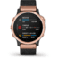 Garmin Fenix 6S Sapphire Multisport GPS Smartwatch, Rose Gold/Black w/Nylon Band, 010-02159-36