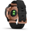 Garmin Fenix 6S Sapphire Multisport GPS Smartwatch, Rose Gold/Black w/Nylon Band, 010-02159-36
