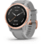Garmin Fenix 6S Sapphire Multisport GPS Smartwatch, Rose Gold w/Gray Band, 010-02159-20