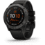 Garmin Fenix 6X Pro Solar Multisport GPS Smartwatch, Ti Carbon Gray DLC w/Black Band, 010-02157-20