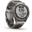 Garmin Fenix 6X Pro Solar Multisport GPS Smartwatch, Titanium w/Ti Band, 010-02157-23
