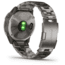 Garmin Fenix 6X Pro Solar Multisport GPS Smartwatch, Titanium w/Ti Band, 010-02157-23