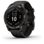 Garmin Fenix 7 Pro Sapphire Solar Edition Carbon Gray DLC Titanium with Black Band Watch, 010-02777-10