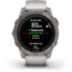 Garmin Fenix 7 ProSapphire Solar Edition Titanium with Fog Gray/Ember Orange Band Watch, 010-02777-20