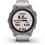 Garmin Fenix 7 ProSapphire Solar Edition Titanium with Fog Gray/Ember Orange Band Watch, 010-02777-20