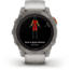 Garmin Fenix 7 ProSapphire Solar Edition Titanium with Fog Gray/Ember Orange Band Watch, 010-02777-20