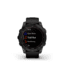Garmin Fenix 7 Solar Watch, Slate Gray Case, Black Band, 010-02540-10