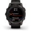 Garmin Fenix 7S Pro Sapphire Solar Edition Carbon Gray DLC Titanium with Black Band Watch, 010-02776-10