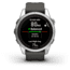 Garmin Fenix 7S Pro Solar Edition Silver with Graphite Band Watch, 010-02776-00