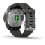 Garmin Fenix 7S Pro Solar Edition Silver with Graphite Band Watch, 010-02776-00