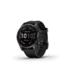 Garmin Fenix 7S Sapphire Solar Watch, Carbon Gray DLC Titanium Case, Black Band, 010-02539-24