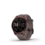 Garmin Fenix 7S Sapphire Solar Watch, Dark Bronze Titanium Case, Shale Gray Band, 010-02539-28
