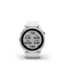 Garmin Fenix 7S Watch, Silver Case, Whitestone Band, 010-02539-02