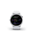 Garmin Fenix 7S Watch, Silver Case, Whitestone Band, 010-02539-02