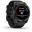 Garmin Fenix 7X Pro Sapphire Solar Edition Carbon Gray DLC Titanium with Black Band Watch, 010-02778-10