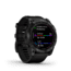 Garmin Fenix 7X Sapphire Solar Watch, Black DLC Titanium Case, Black Band, 010-02541-22