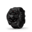 Garmin Fenix 7X Sapphire Solar Watch, Black DLC Titanium Case, Black Band, 010-02541-22