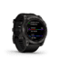 Garmin Fenix 7X Sapphire Solar Watch, Carbon Gray DLC Titanium Case, Black Band, 010-02541-10