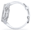Garmin fenix 8 AMOLED 43mm GPS Watch, Silver with Whitestone Silicone Band, 010-02903-00
