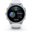 Garmin fenix 8 AMOLED 43mm GPS Watch, Silver with Whitestone Silicone Band, 010-02903-00