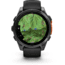 Garmin fenix 8 AMOLED 47mm GPS Watch, Slate Gray with Black Silicone Band, 010-02904-00