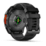 Garmin fenix 8 AMOLED 51mm GPS Watch, Slate Gray with Black Silicone Band, 010-02905-00