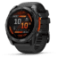 Garmin fenix 8 AMOLED 51mm GPS Watch, Slate Gray with Black Silicone Band, 010-02905-00